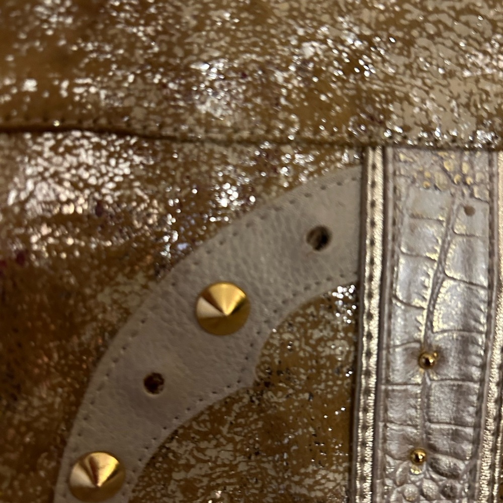 High Fashion Leather (Suede) Rhinestone Boots - Picture 8 of 13